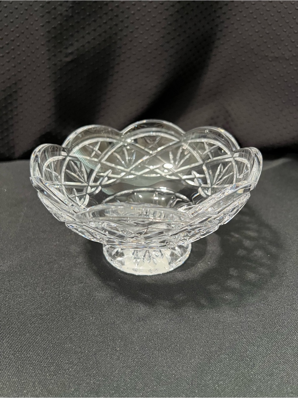 Waterford Cullen Lead Crystal Footed Bowl